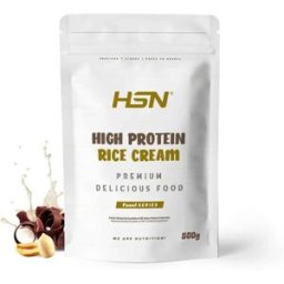 HSN Crema de arroz proteica 500g chocolate y cacahuete - Recetas saludables - Polvo - 10 Servicios
