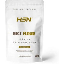 HSN Harina de arroz 1kg sin sabor - Harinas - Polvo - 25 Servicios