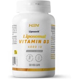 HSN Vitamina d3 liposomada (liposovit®) 4000ui - 120 veg caps - Vitaminas - Cápsulas Vegetales - 120 Servicios