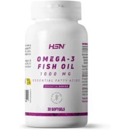 HSN Omega-3 aceite pescado 1000mg - 30 perlas - Circulación-Corazón - Perlas - 30 Servicios