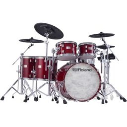 Roland VAD716 RED Kit 6-pcs Cascos Madera y Modulo Inalámbrico Roland V71