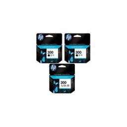 HP 300 (SD518AE) Pack cartuchos (2 negros + 1 color)