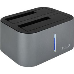 TooQ TQDS805G base de conexión para disco duro USB 32 Gen 1 31 Gen 1 TypeB Aluminio