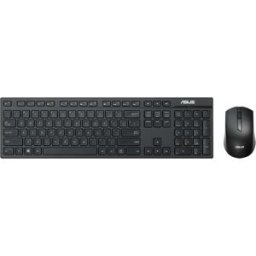 Asus W2500 teclado Ratón incluido Juego RF inalámbrico QWERTY Negro