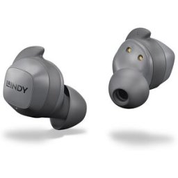 Lindy LE400W Auriculares Inalámbrico Dentro de oído Músicauso diario USB Tipo C Bluetooth Gris