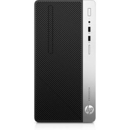 HP ProDesk 400 G5 DDR4SDRAM i78700 Micro Torre 8 generación de procesadores Intel Core i7 8 GB 1000 GB Unidad de disco duro Windows 10 Pro PC Negro