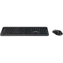 Targus AKM610FR teclado Ratón incluido Universal RF inalámbrico AZERTY Francés Negro