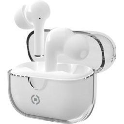 Celly CLEAR Auriculares True Wireless Stereo TWS Dentro de oído LlamadasMúsica USB Tipo C Bluetooth Blanco
