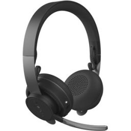 Logitech MSFT Teams Zone Wireless Auriculares Diadema Bluetooth Grafito
