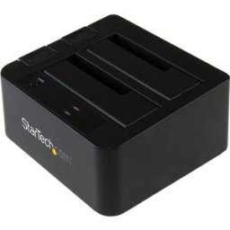 Startech.com StarTechcom Base de Conexión USB 31 10Gbps con UAS de 2 Bahías para Disco Duro o SSD SATA de 25 o 35 Pulgadas