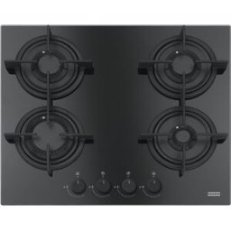 Franke Placa de gas con 4 quemadores - 1060374280. Negro