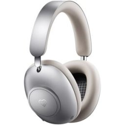 Loewe Auricular de diadema inalámbrico inteligene Leo, Bluetooth, ANC adaptativo. Beige claro