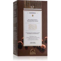 Argan Oil Tinte Permanente Para Cabello Con Aceite De Argán Tono 5.7 Chocolate 50 Ml