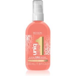 Uniqone All In One Curls Treatment Tratamiento Capilar 10 En 1 Para Cabello Rizado 230 Ml