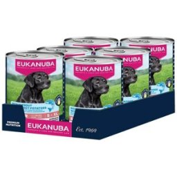 Eukanuba Senior Trucha con Batata Perros Latas 6 x 400 gr