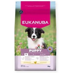 Eukanuba Puppy Razas Medianas Pollo 2 x 15 kg