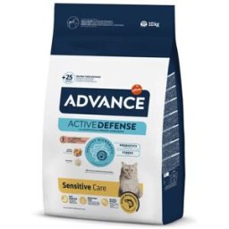 Advance Gatos Sensitive Salmón y Arroz 10 Kg