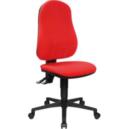 TST POINT60 RO - Silla de oficina TOPSTAR punto 60, rojo