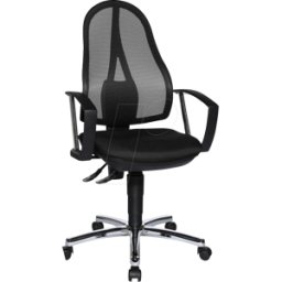 TST OPENPPP SW - Silla de oficina TOPSTAR ABIERTO PUNTO P Plus, negro