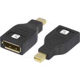 TECHLY IADAP-DP-MDP2 - Adaptador DisplayPort, conector DP a conector Mini-DP