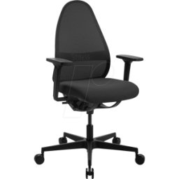 TST SITNESSA SW - Silla de oficina TOPSTAR Soft Sitness Arte, negro