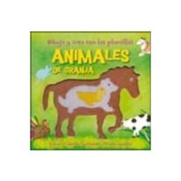 San Pablo Comunicacion Ssp Dibuja Y Crea Con Las Plantillas: Animales De La Granja