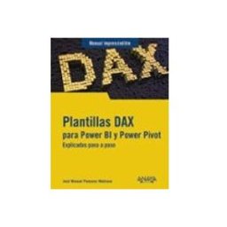 Comercial Grupo Anaya S.a. Plantillas DAX Para Power BI Y Power Pivot