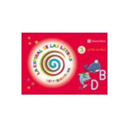 Dismalibro S.l. La Espiral De Las Letras Lectoescritura 3 Letra De Palo Infantil