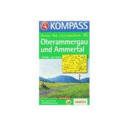 Kno Kompass. Oberammergau Und Ammertal (wander- Rad- Und Langlaufkarte)