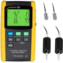 PCE Instruments Medidor de vibración PCE-VM 5000-KIT