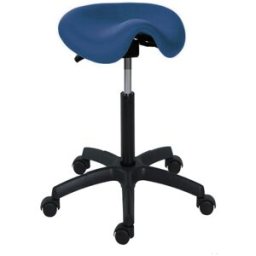 Taburete estándar Kinefis Economy: Tipo Pony o silla de montar con altura de 56 - 77 cm (Varios colores disponibles)
