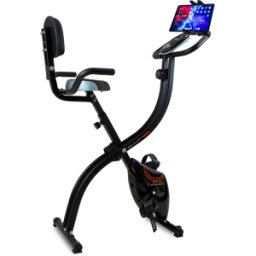 Bicicleta estática con respaldo EVO B1500 Tecnovita + Soporte Móvil y Tablet: su diseño exclusivo con respaldo te proporciona un confort máximo inigualable
