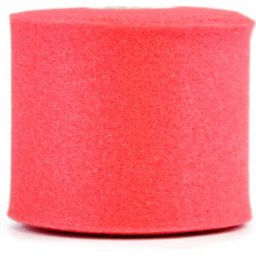 Pretape Kinefis 7.5cm x 27m: prevendaje deportivo de fina espuma ideal para cualquier práctica deportiva (color rojo)