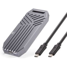 Ewent Caja Externa M.2 EW7062 NVMe/PCIe USB-C 4 Gris Screwless