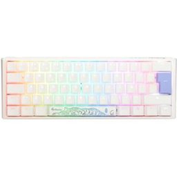 Ducky Teclado Mecánico ONE 3 Classic Mini 60% Pure White MX-Silver (ES)