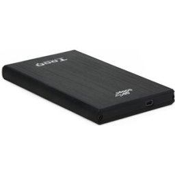 Tooq Caja Externa HDD 2.5" SATA (9mm) - USB 3.0 Negro
