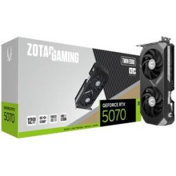 ZOTAC Tarjeta Gráfica GeForce® RTX 5070 Twin Edge OC 12GB GDDR7 DLSS4