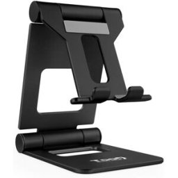 Tooq Soporte Mesa Ajustable p/ Smartphone/Tablet Max. 10" Negro