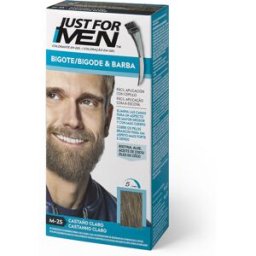 Just For Men Colorante en gel bigote, barba y patillas #castaño claro