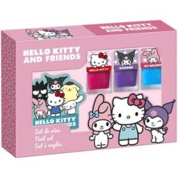 Lorenay Hello Kitty And Friends Uñas Estuche 3 pz