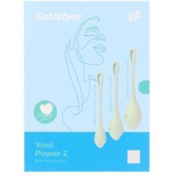 Satisfyer Yoni Power 2 bolas chinas light green 3 u