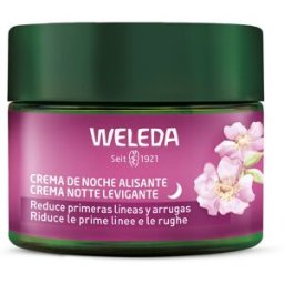 Weleda Smoothing crema de noche alisante de rosa mosqueta y té blanco 40 ml