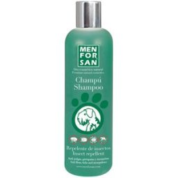 Men For San Champú Perro repelente de insectos con citronela 300 ml