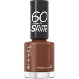 Rimmel London 60 Seconds Super Shine esmalte de uñas #140-chocolate eclipse