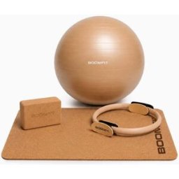 Boomfit Yoga/Pilates Essentials Pack - Beige