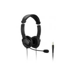 Kensington Auriculares Hi-Fi USB con micrófono y control de volumen - Negro