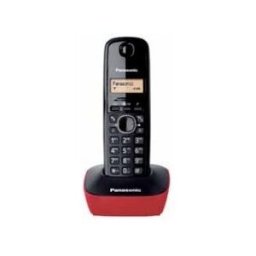 Panasonic TELEFONO INALAMBRICO DIGITAL DECT KX-TG1611SPR, MONO, ROJO