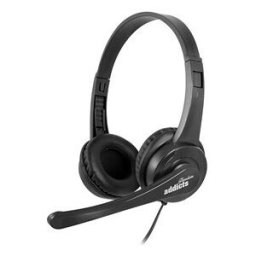 Ngs VOX505USB - Auriculares USB con Micrófono - Negro