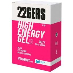 226ers 226ers estuche 8ud high energy gel 45gr strawberry salty 150mg