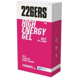 226ers 226ers estuche 6ud high energy gel 76gr strawberry salty 250mg